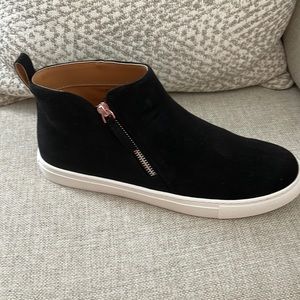 J Crew Black Sneakers